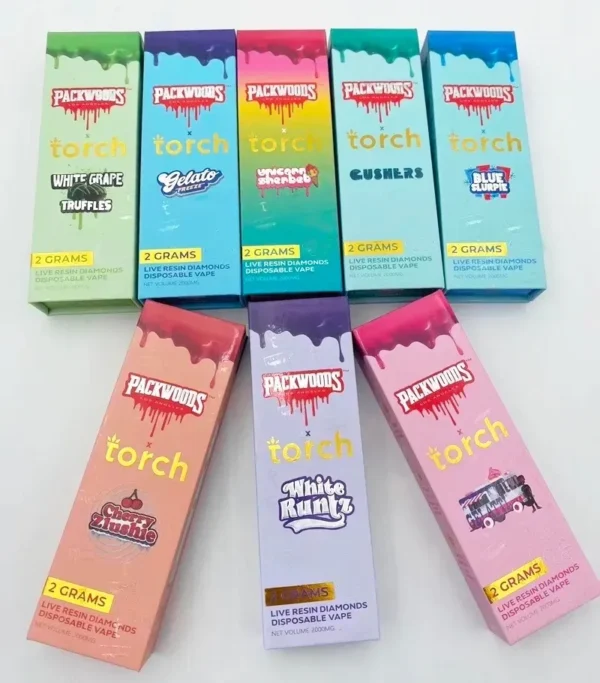 Packwoods x Torch Disposable